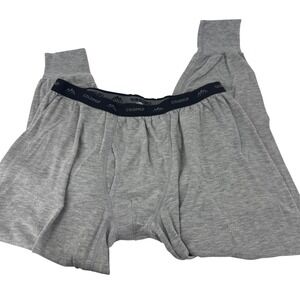 COLDPRUF Mens 2X Grey Thermal Underwear Bottoms Base Layer.